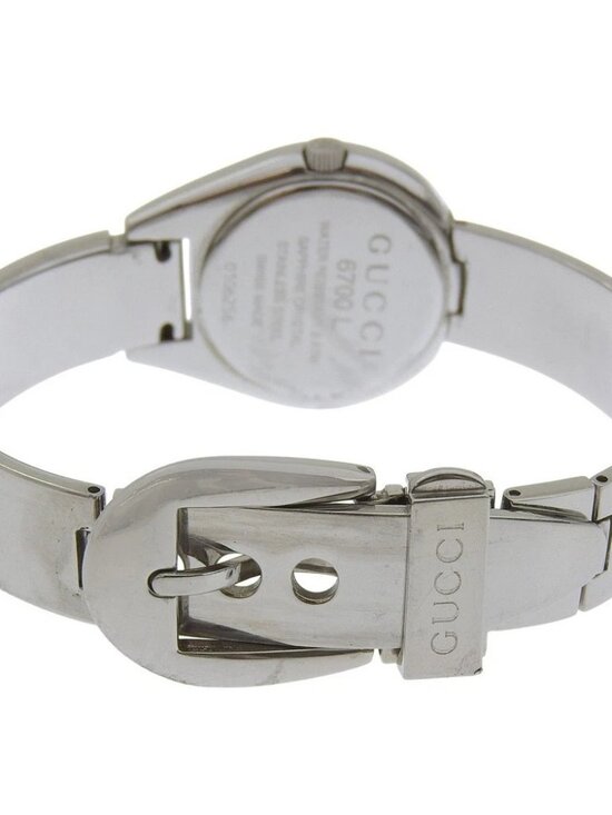 GUCCI Watches 6700L clearDial Stainless Steel Quartz Analog display Women main image 7